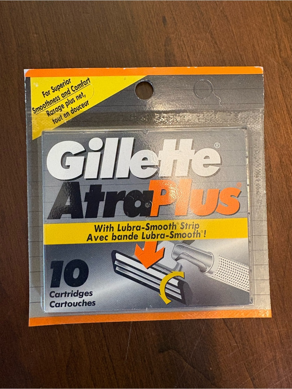 Pack of Sealed 1995 Gillette Atra Plus Razor Shaver 10 Cartridges